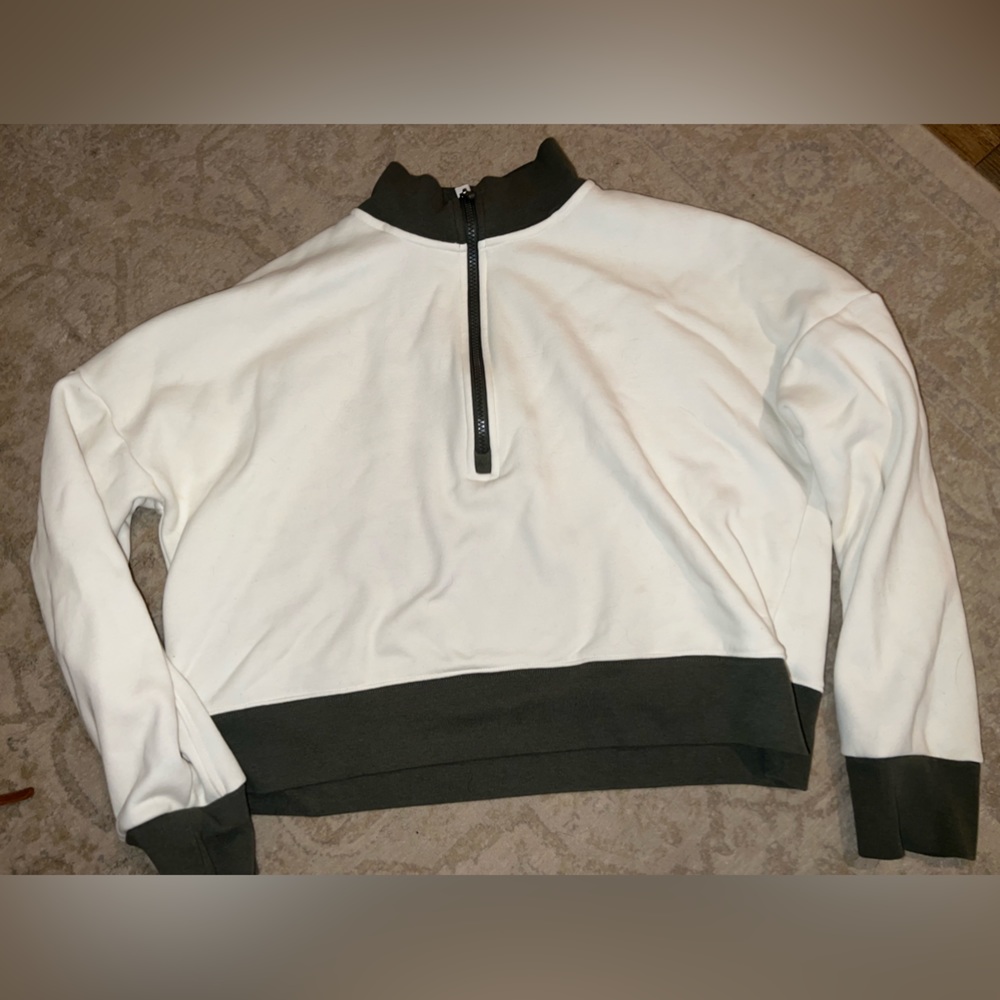 Fabletics Cropped Quarter Zip